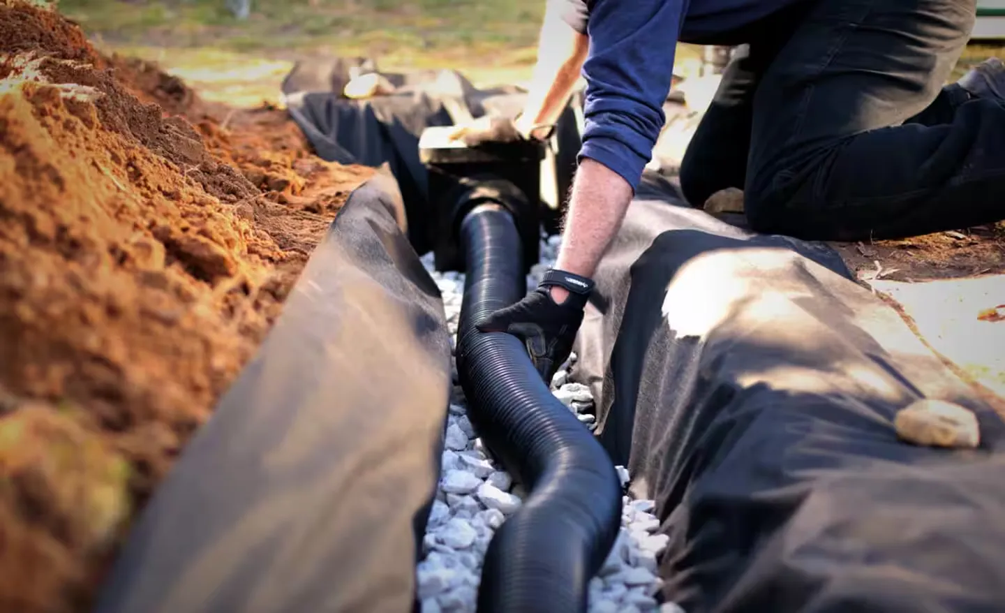 French Drain and Perimeter Drain Cleaning